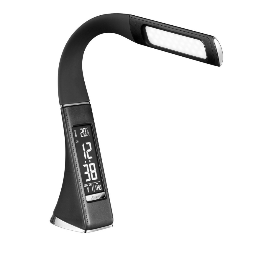 Brilagi - LED Himmennettävä pöytävalaisin näytöllä PELLE LED/7W/230V musta