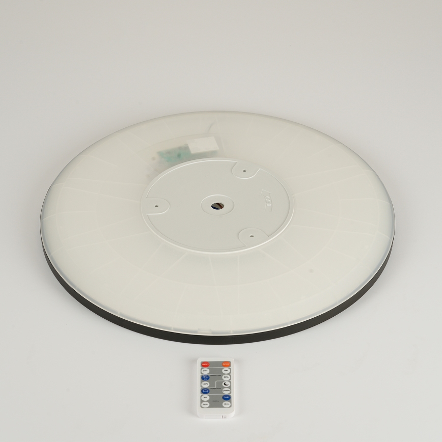 Brilagi - LED Himmennettävä valo kanssa motion ja dusk sensori ULTRA SLIM LED/24W/230V halkaisija 42 cm + kauko-ohjaus