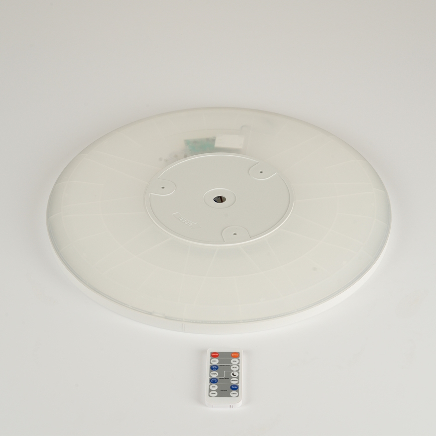 Brilagi - LED Himmennettävä valo liike- ja hämärätunnistimella ULTRA SLIM LED/24W/230V halkaisija 42 cm + kauko-ohjaus