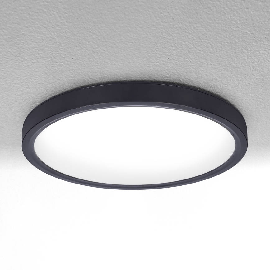 Brilagi - Himmennettävä LED-kattovalaisin ESTELA LED/48W/230V 3000-6500K ø 40 cm musta + kauko-ohjaus