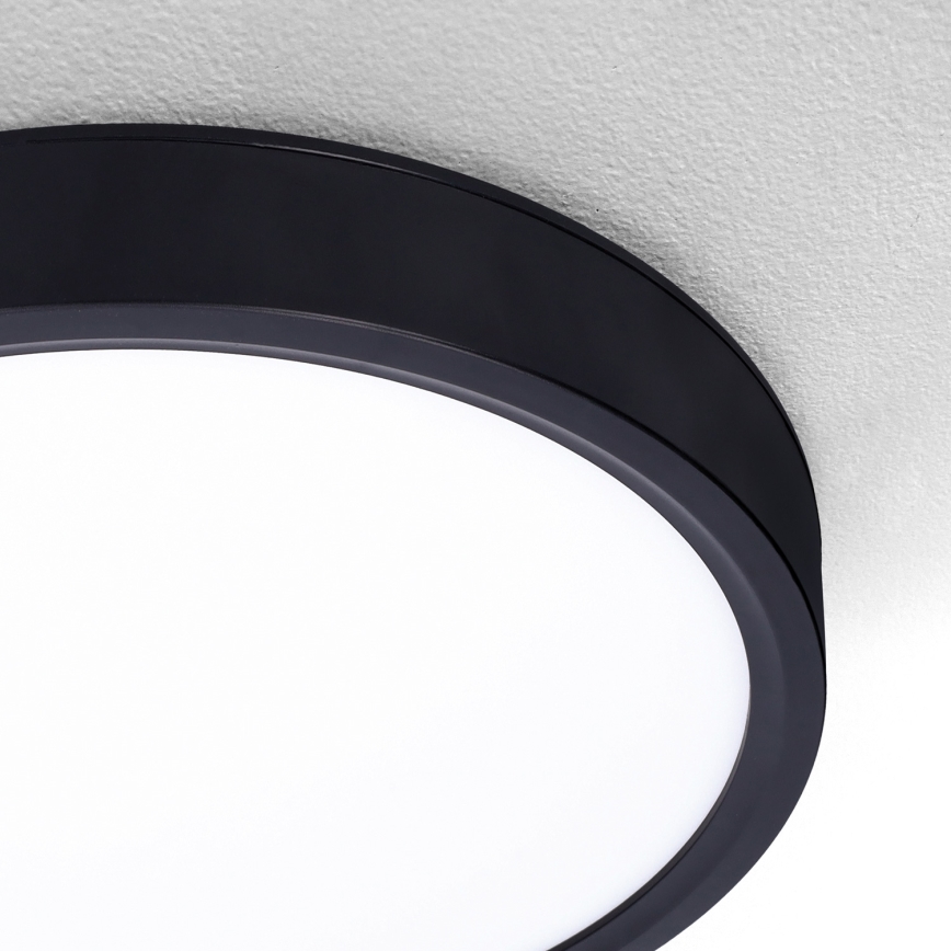 Brilagi - Himmennettävä LED-kattovalaisin ESTELA LED/48W/230V 3000-6500K ø 40 cm musta + kauko-ohjaus