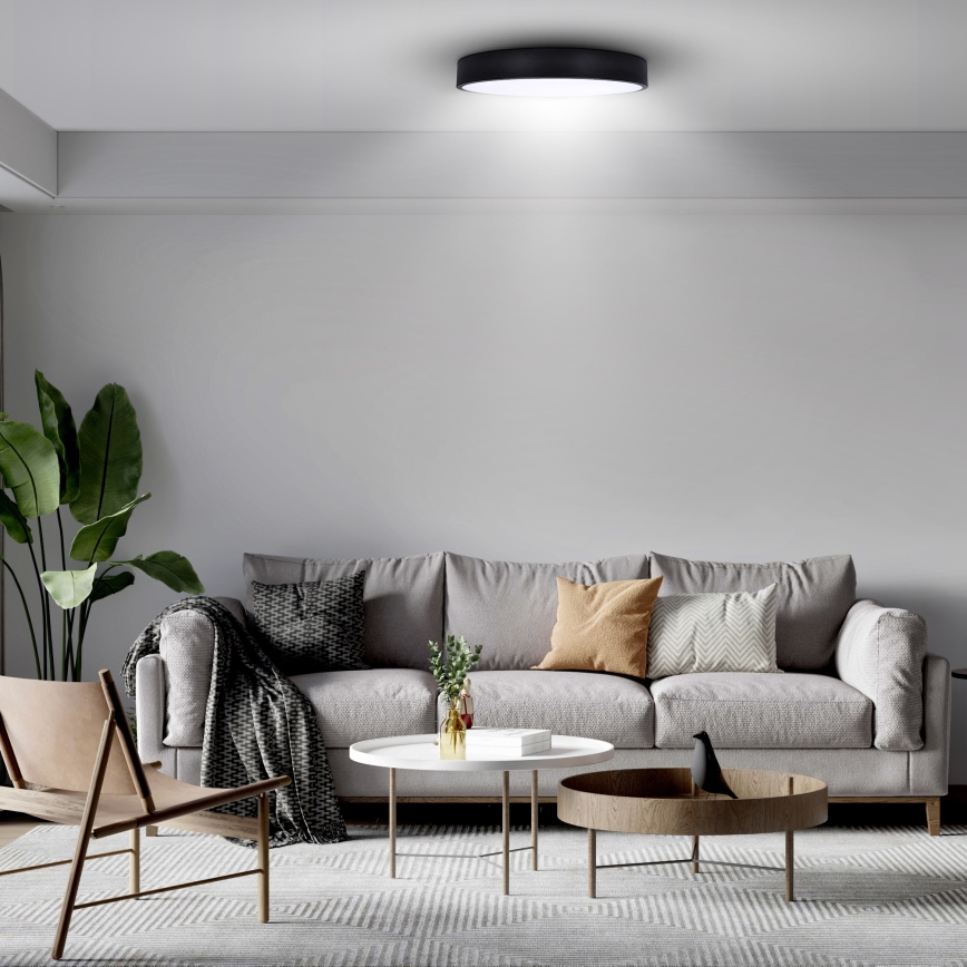 Brilagi - Himmennettävä LED-kattovalaisin POOL SMART LED/60W/230V 50 cm 3000-6000K Wi-Fi Tuya + kauko-ohjaus musta
