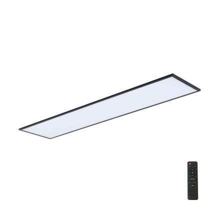 Brilagi - Himmennettävä LED-kattovalaisin SLIMFRAME LED/58W/230V 120x30 cm 3000-6000K musta + kauko-ohjaus