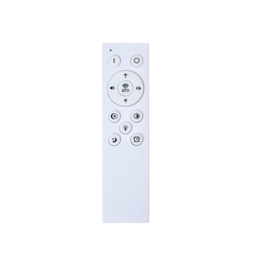 Brilagi - Himmennettävä LED-kattovalaisin SLIMFRAME WOOD LED/58W/230V 64x64 cm 3000-6000K tummanruskea + kauko-ohjaus