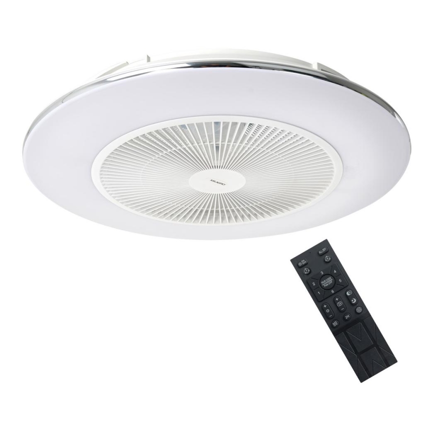 Brilagi - LED Himmennettävä valo tuulettimella AURA LED/38W/230V 3000-6000K valkoinen + kaukosäädin