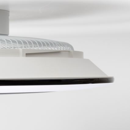 Brilagi - LED Himmennettävä valo tuulettimella AURA LED/38W/230V 3000-6000K musta + kaukosäädin