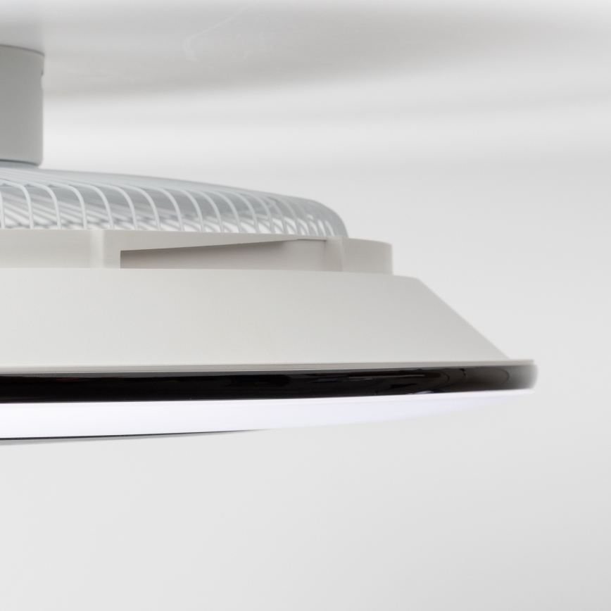 Brilagi - LED Himmennettävä valo tuulettimella AURA LED/38W/230V 3000-6000K musta + kaukosäädin