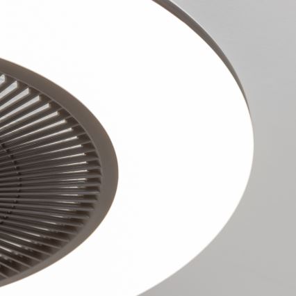 Brilagi - LED Himmennettävä valo tuulettimella AURA LED/38W/230V 3000-6000K musta + kaukosäädin