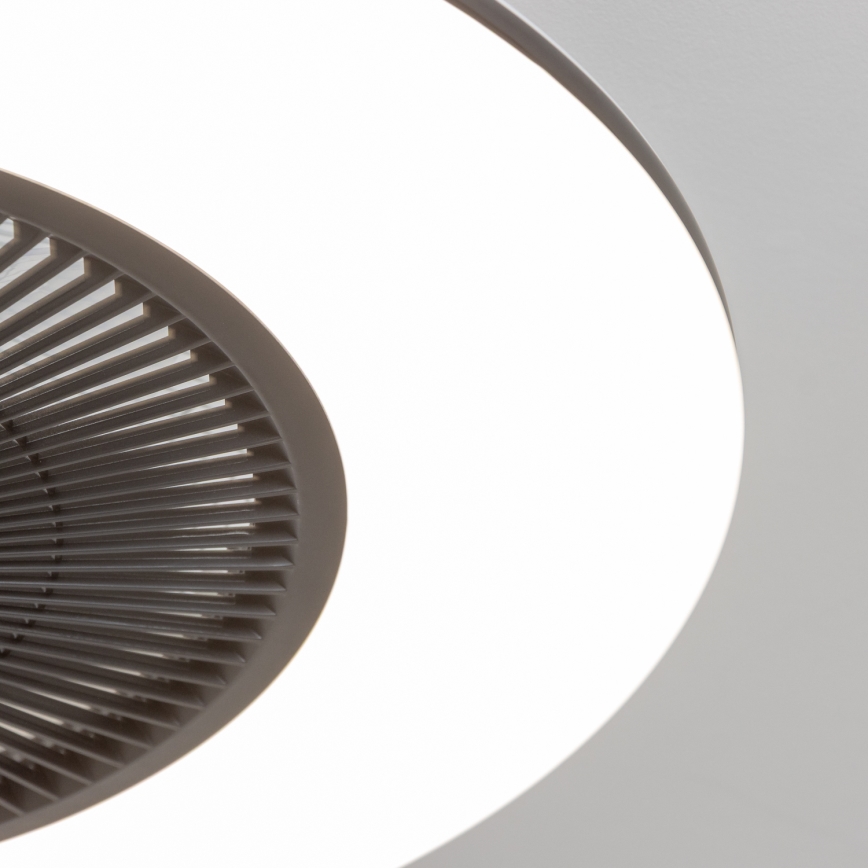 Brilagi - LED Himmennettävä valo tuulettimella AURA LED/38W/230V 3000-6000K musta + kaukosäädin