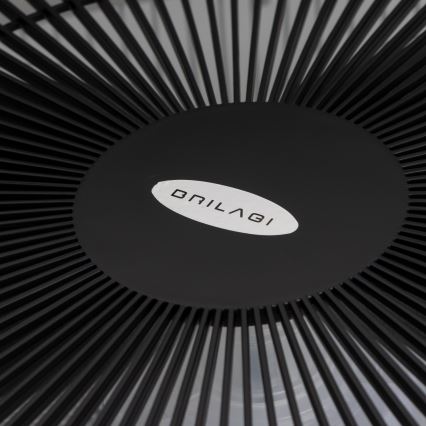 Brilagi - LED Himmennettävä valo tuulettimella AURA LED/38W/230V 3000-6000K musta + kaukosäädin