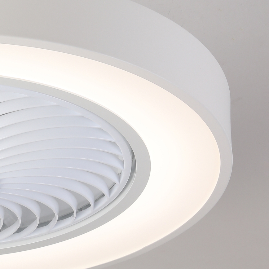 Brilagi - LED Himmennettävä kattovalaisin tuulettimella LED/30W/230V 3000-6500K valkoinen + kauko-ohjaus