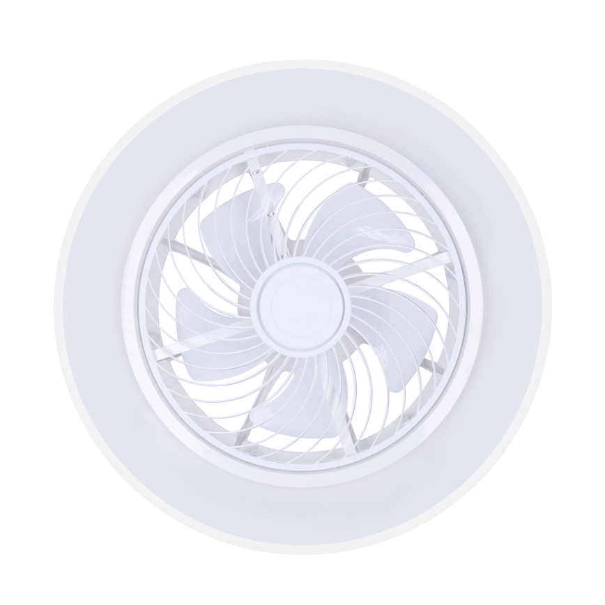 Brilagi - LED Himmennettävä kattovalaisin tuulettimella LED/30W/230V 3000-6500K valkoinen + kauko-ohjaus