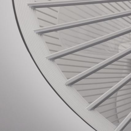 Brilagi - LED Himmennettävä valo tuulettimella RONDA LED/48W/230V 3000-6000K hopea + kaukosäädin