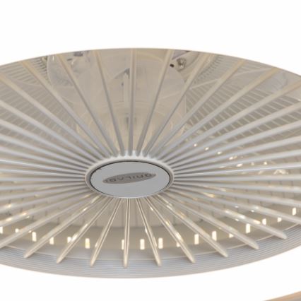 Brilagi - LED Himmennettävä valo tuulettimella RONDA LED/48W/230V 3000-6000K valkoinen + kaukosäädin
