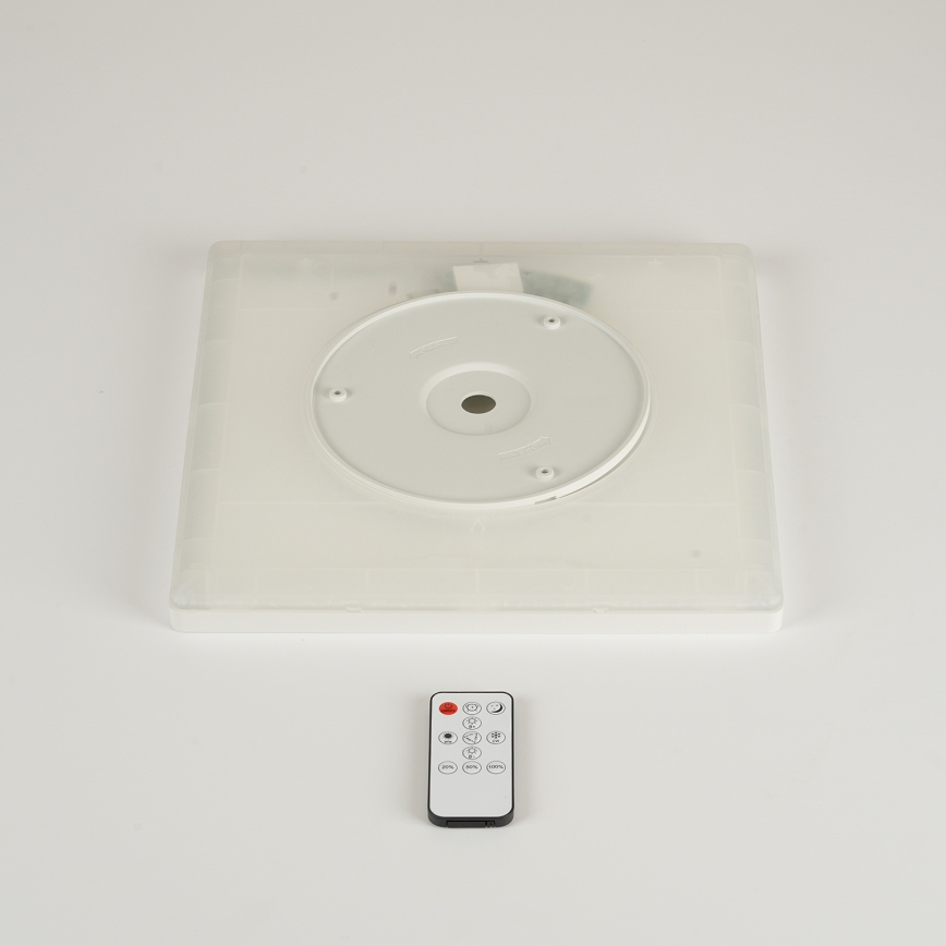 Brilagi - Himmennettävä LED-kattovalaisin ULTRA SLIM LED/18W/230V 2700-6500K 30x30 cm valkoinen + kauko-ohjaus