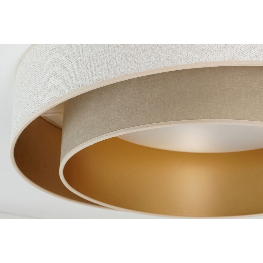 Brilagi - Himmennettävä LED-kattovalaisin VEGAS SHINE LED/24W/230V halkaisija 60 cm 3000/4000/6500K kerma/beige + kauko-ohjaus