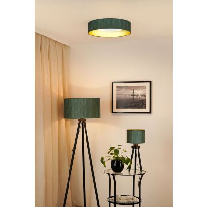 Brilagi - Himmennettävä LED-kattovalaisin VEGAS SHINE LED/24W/230V 3000/4000/6500K olki vihreä/kulta + kauko-ohjaus
