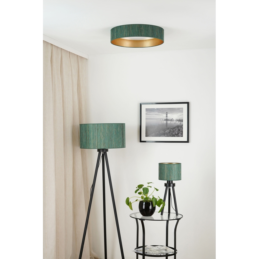 Brilagi - Himmennettävä LED-kattovalaisin VEGAS SHINE LED/24W/230V 3000/4000/6500K olki vihreä/kulta + kauko-ohjaus