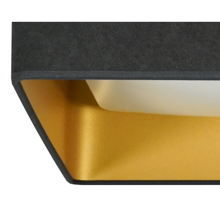 Brilagi - Himmennettävä LED-kattovalaisin VELVET SQUARE LED/24W/230V 3000/4000/6500K + kauko-ohjaus harmaa