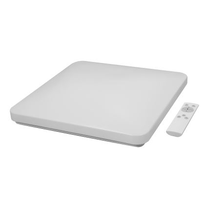 Brilagi - Himmennettävä LED-kattovalaisin VELVET SQUARE LED/24W/230V 3000/4000/6500K + kauko-ohjaus vaaleanpunainen