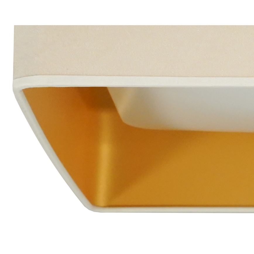 Brilagi - Himmennettävä LED-kattovalaisin VELVET SQUARE SMART LED/36W/230V 2700-6500K Wi-Fi Tuya + kauko-ohjaus kerma