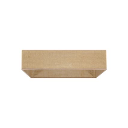 Brilagi - Himmennettävä LED-kattovalaisin VELVET SQUARE SMART LED/36W/230V 2700-6500K Wi-Fi Tuya + kauko-ohjaus ruskea