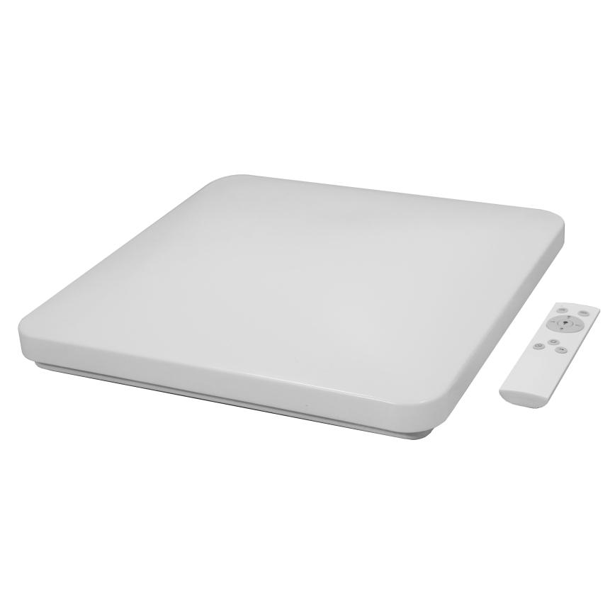 Brilagi - Himmennettävä LED-kattovalaisin VELVET SQUARE SMART LED/36W/230V 2700-6500K Wi-Fi Tuya + kauko-ohjaus ruskea
