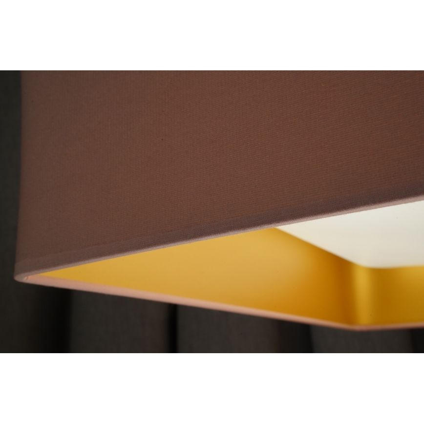 Brilagi - Himmennettävä LED-kattovalaisin VELVET SQUARE SMART LED/36W/230V 2700-6500K Wi-Fi Tuya + kauko-ohjaus vaaleanpunainen