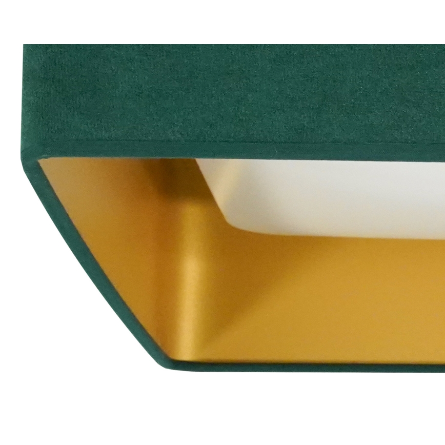 Brilagi - Himmennettävä LED-kattovalaisin VELVET SQUARE SMART LED/36W/230V 2700-6500K Wi-Fi Tuya + kauko-ohjaus vihreä