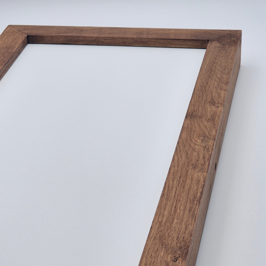 Brilagi - Himmennettävä kylpyhuoneen LED-kattovalaisin WOODY FRAME LED/50W/230V tammi kirsikka 120x30 cm 3000-6000K IP44 + kauko-ohjaus