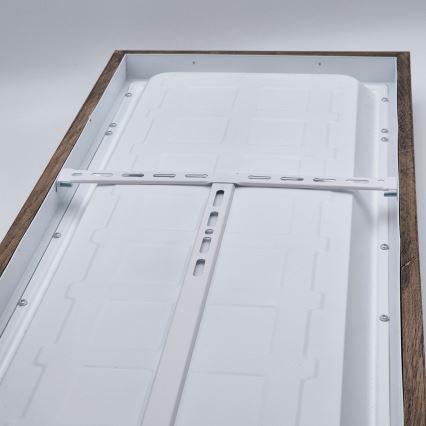 Brilagi - Himmennettävä kylpyhuoneen LED-kattovalaisin WOODY FRAME LED/50W/230V tammi 120x30 cm 3000-6000K IP44 + kauko-ohjaus