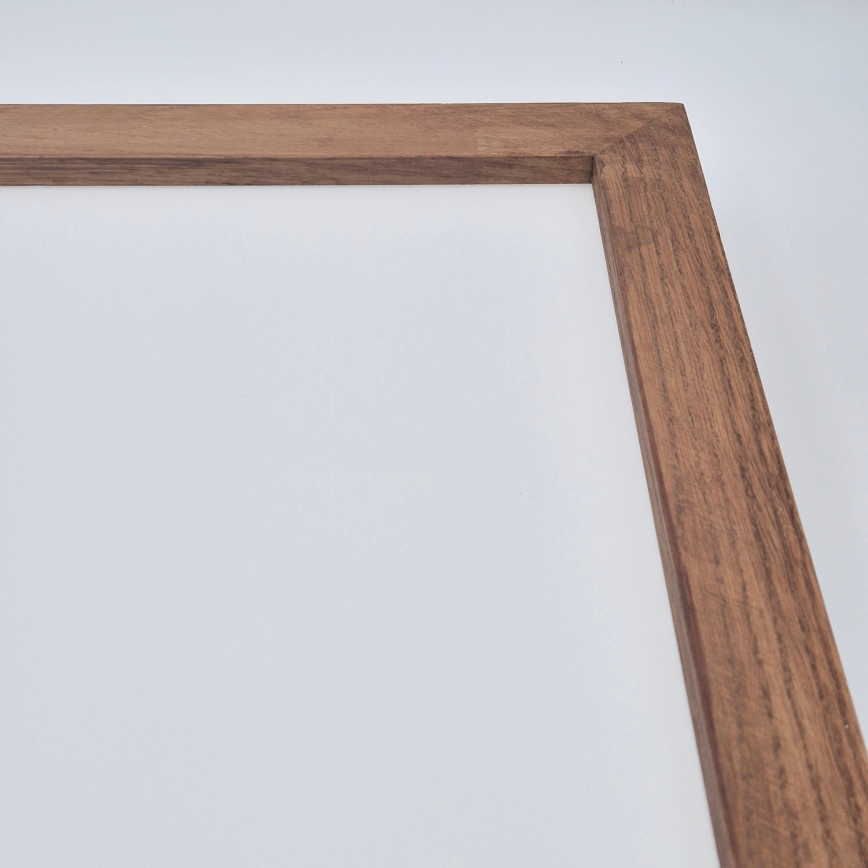 Brilagi - Himmennettävä kylpyhuoneen LED-kattovalaisin WOODY FRAME LED/50W/230V tammi kirsikka 60x60 cm 3000-6000K IP44 + kauko-ohjaus