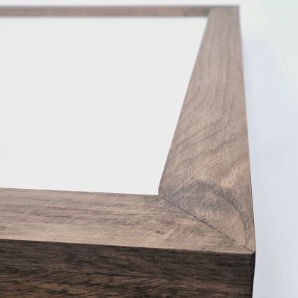 Brilagi - Himmennettävä kylpyhuoneen LED-kattovalaisin WOODY FRAME LED/50W/230V tammi 60x60 cm 3000-6000K IP44 + kauko-ohjaus