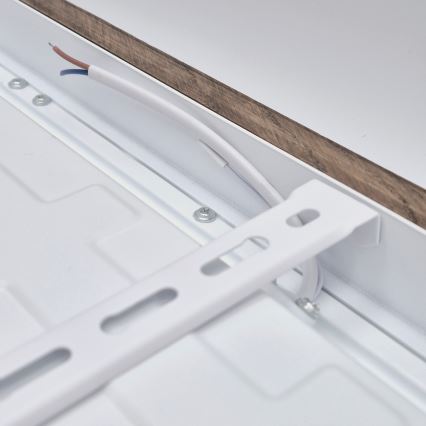 Brilagi - Himmennettävä kylpyhuoneen LED-kattovalaisin WOODY FRAME LED/50W/230V tammi 60x60 cm 3000-6000K IP44 + kauko-ohjaus
