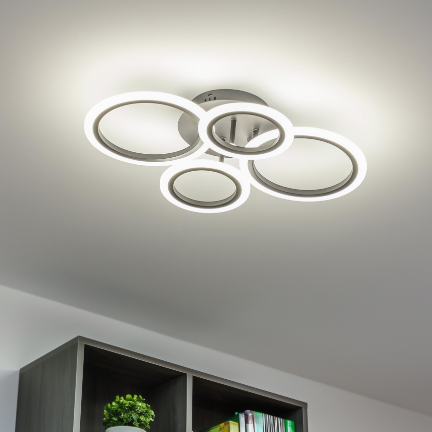 Brilagi - LED-himmennyskattokruunu ORBITS LED/50W/230V 3000-6500K + kauko-ohjaus