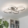 Brilagi - LED-himmennyskattokruunu ORBITS LED/85W/230V 3000-6500K musta + kauko-ohjaus