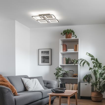 Brilagi - LED-himmennyskattokruunu SQUARED LED/85W/230V 3000-6500K + kauko-ohjaus