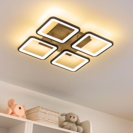 Brilagi - LED-himmennyskattokruunu SQUARED LED/85W/230V 3000-6500K + kauko-ohjaus