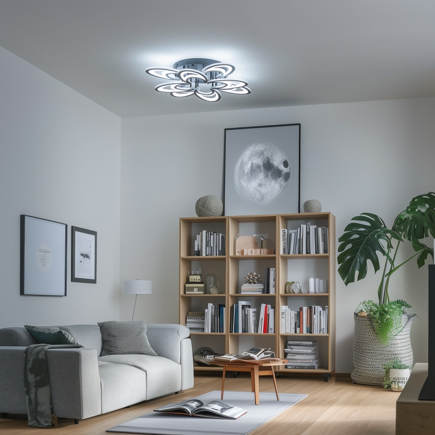 Brilagi - LED-himmennyskattokruunu TWIST LED/125W/230V 3000-6500K + kauko-ohjaus