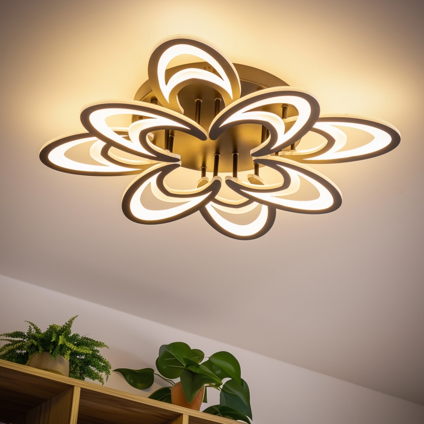 Brilagi - LED-himmennyskattokruunu TWIST LED/125W/230V 3000-6500K + kauko-ohjaus