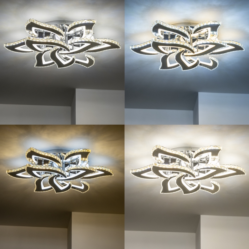 Brilagi - LED-himmennyskattokruunu TWIST LED/180W/230V 3000-6500K + kauko-ohjaus