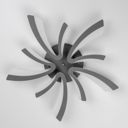 Brilagi - LED-himmennyskattokruunu TWIST LED/55W/230V 3000-6500K antrasiitti + kauko-ohjaus