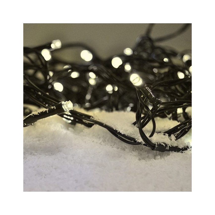 Brilagi - LED-joulu-ketju 200xLED/8 toiminnot 23 m IP44 lämmin valkoinen