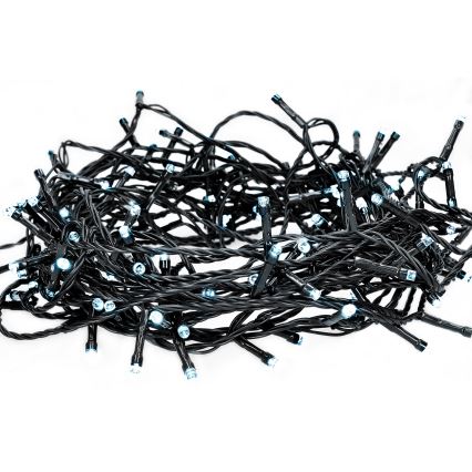 Brilagi - LED-joulu-ulkoketju 200xLED/8 functions 23 m IP44 kylmä valkoinen