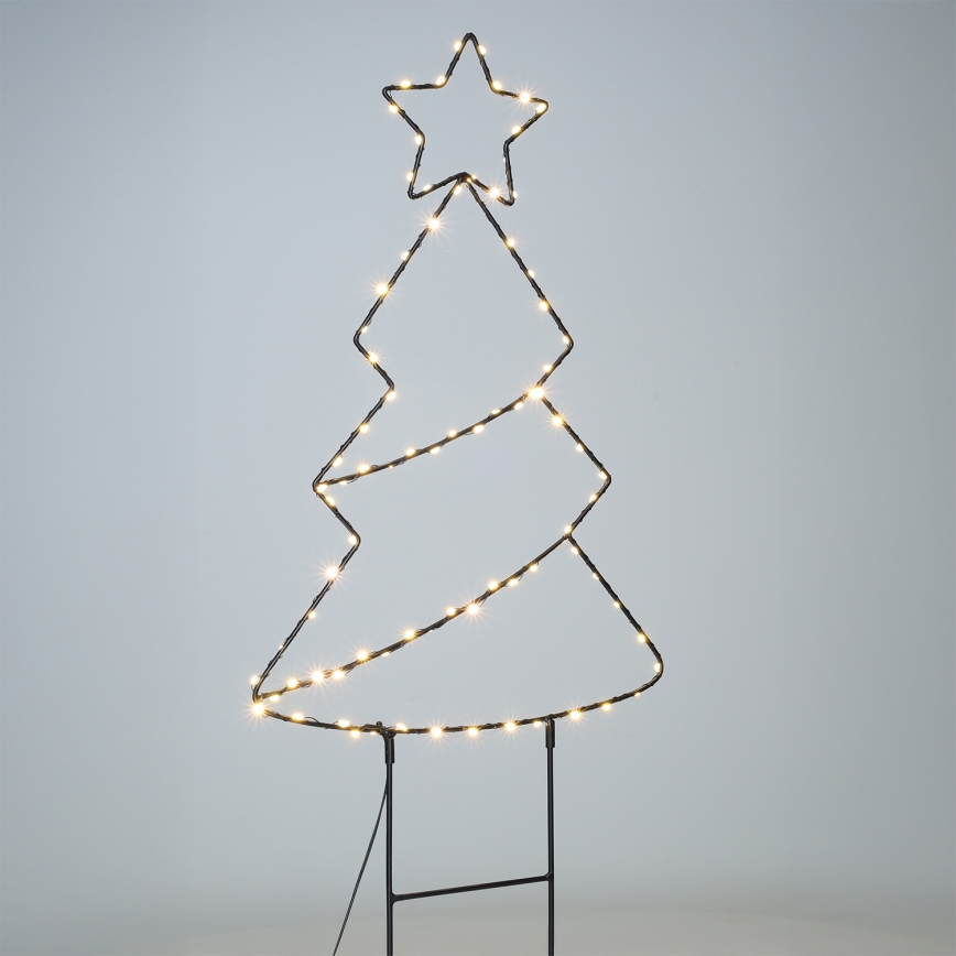 Brilagi - LED jouluinen ulkokoriste LED/3xAA IP44 joulukuusi