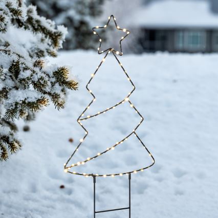 Brilagi - LED jouluinen ulkokoriste LED/3xAA IP44 joulukuusi