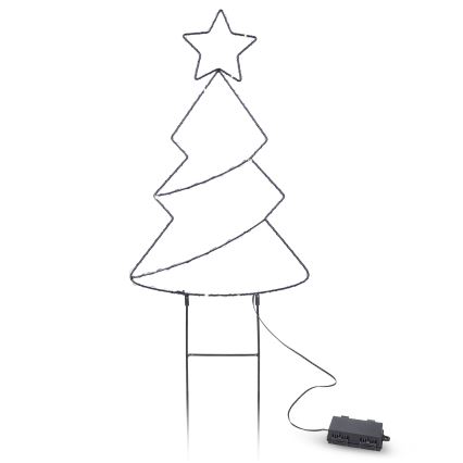 Brilagi - LED jouluinen ulkokoriste LED/3xAA IP44 joulukuusi