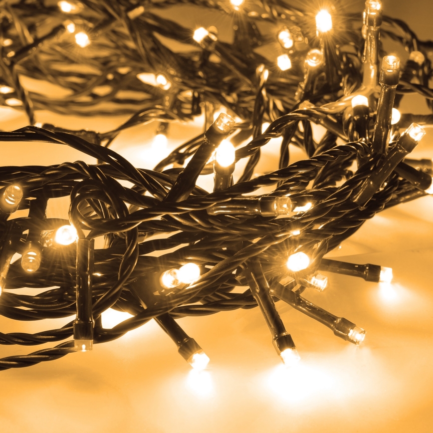 Brilagi - LED Jouluketju ulkokäyttöön 700xLED/8 toimintoa 75m IP44 lämmin valkoinen