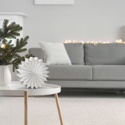 Brilagi - LED-joulukoriste LED/2xAA, 30 cm lumihiutale