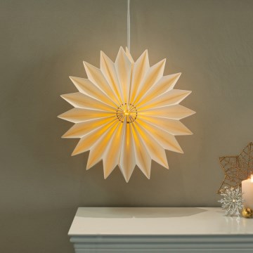 Brilagi - LED-joulukoriste LED/2xAA 32 cm lumihiutale